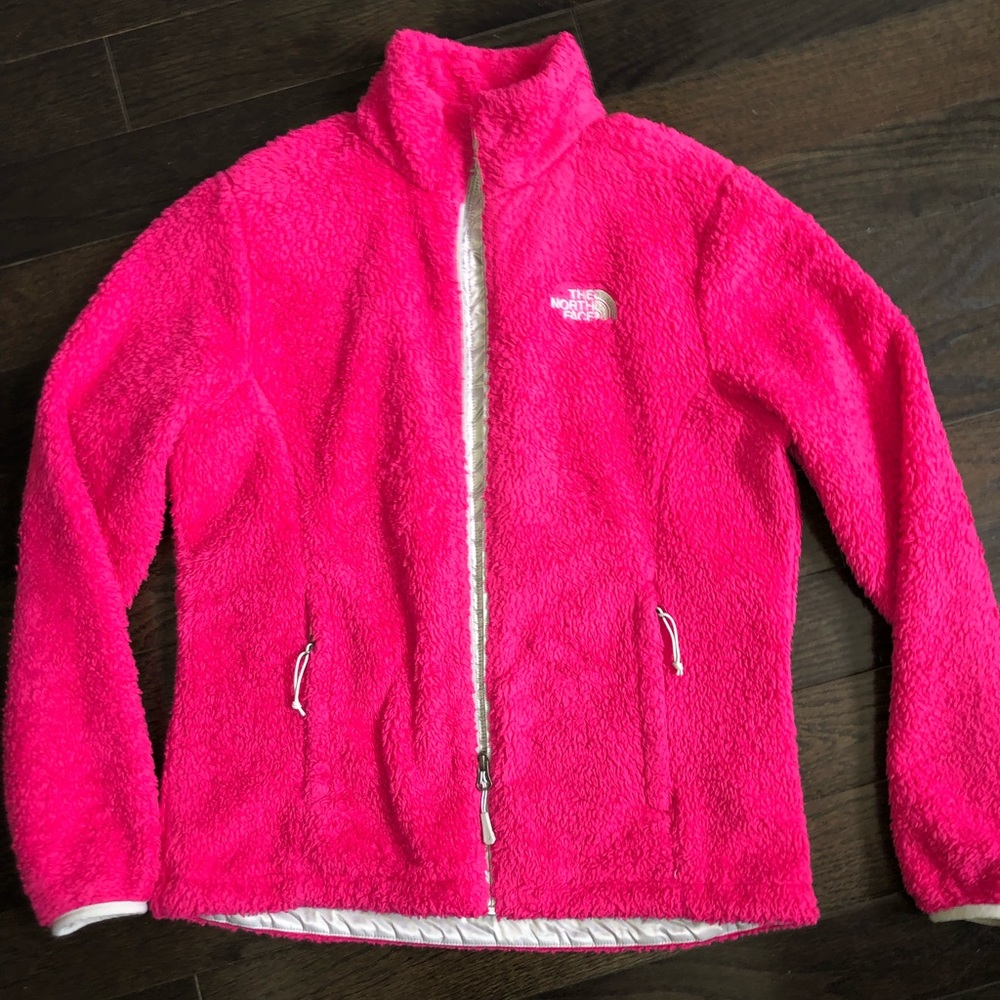 Pink North Face Fleece
